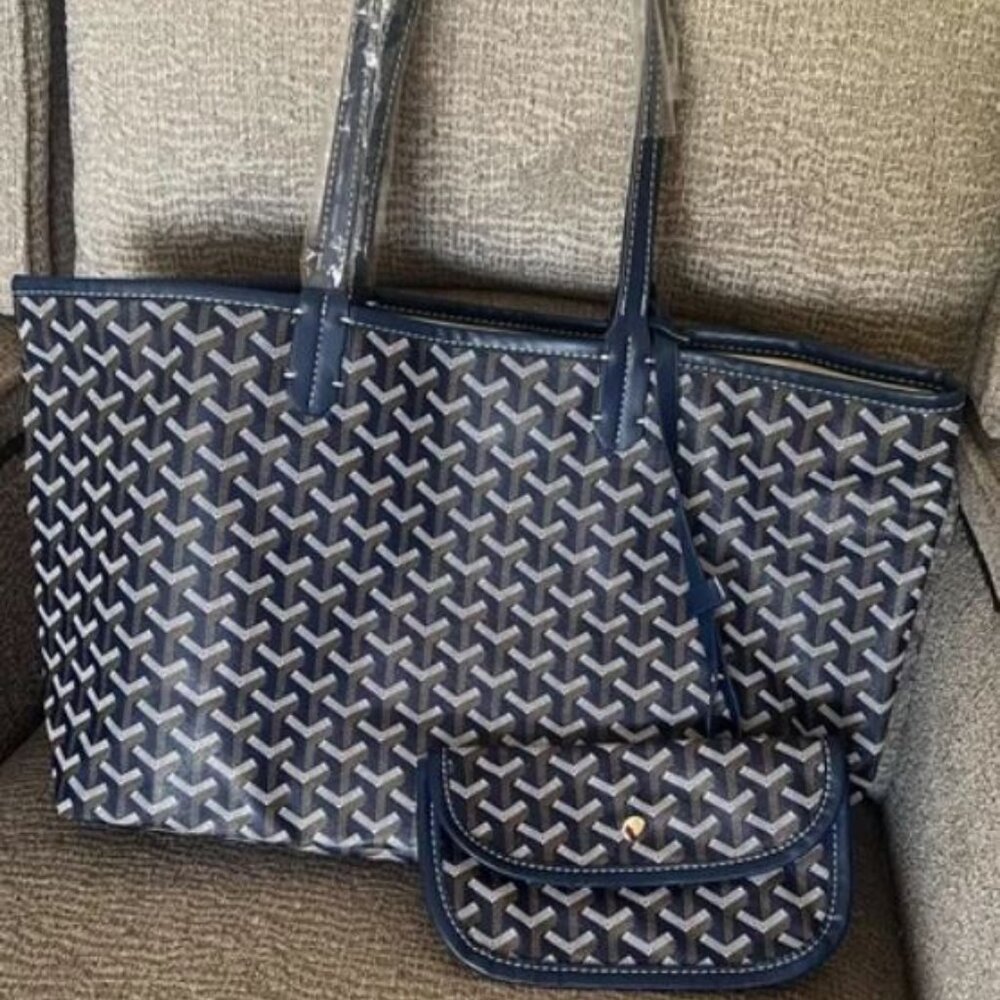 Designer Inspired Geometric Totes (2)